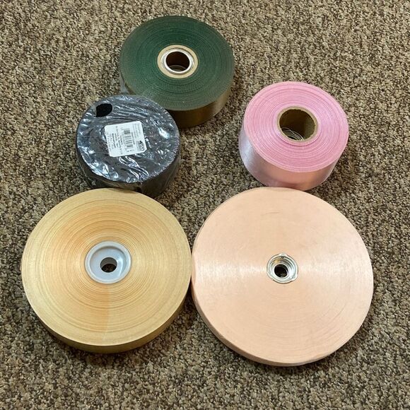 Hand Crafted Assorted Colored Ribbon Set 5 - Picture 3 of 6